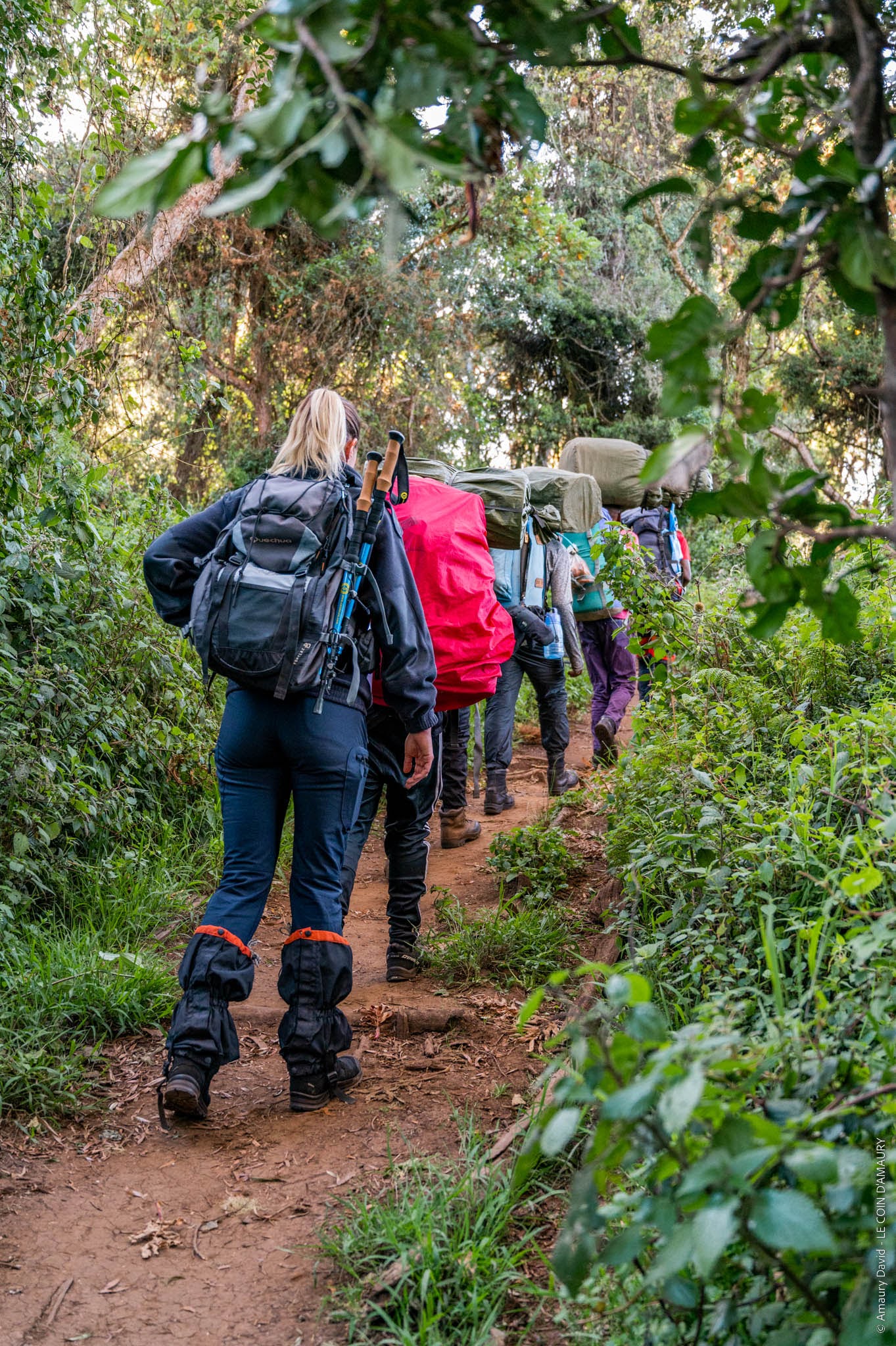 équipement sac de journée ascension Kilimandjaro