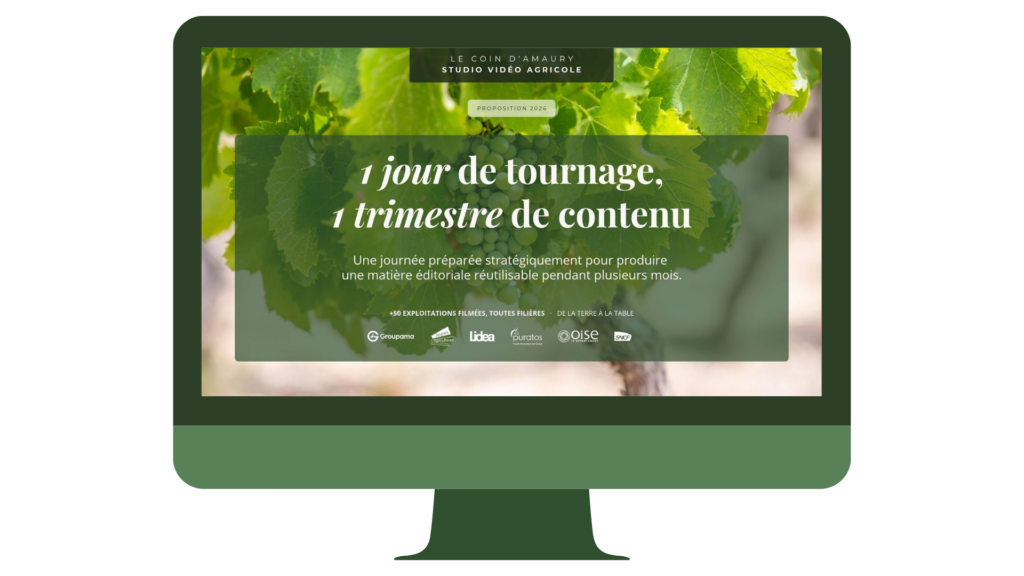 studio vidéo agricole